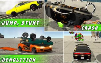 Demolitin Car Crash : Destruction Stunts截图2