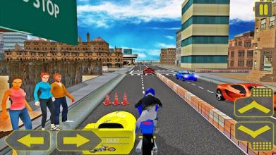 Motorbike Taxi Highway Traffic Moto Driver 2018截图5