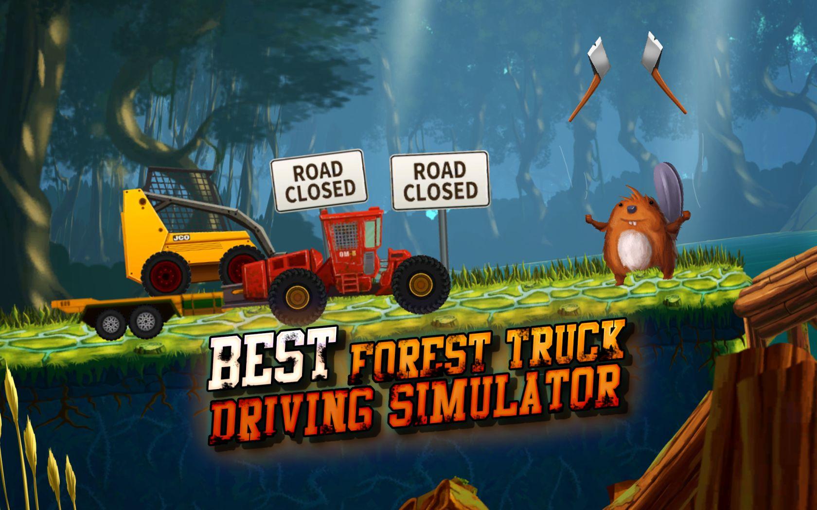 Forest Truck Simulator: Offroad截图4