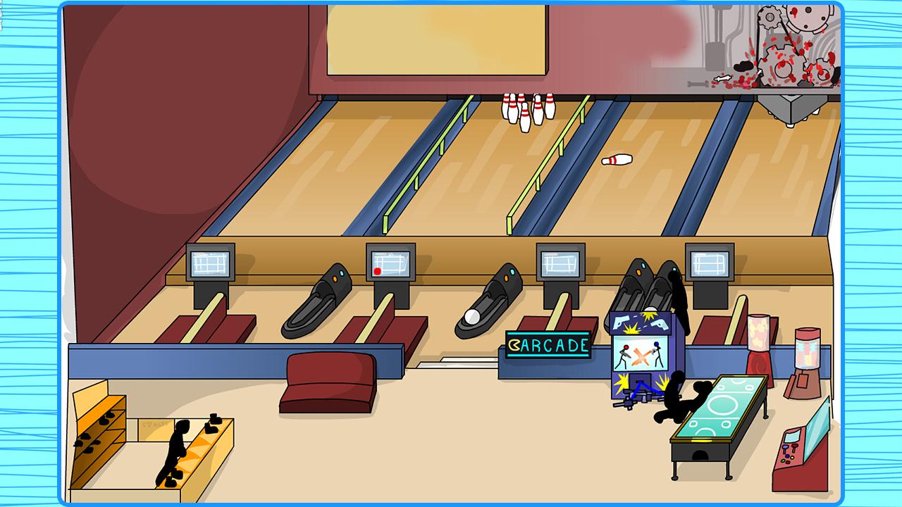 Click Death - Stickman Bowling截图1