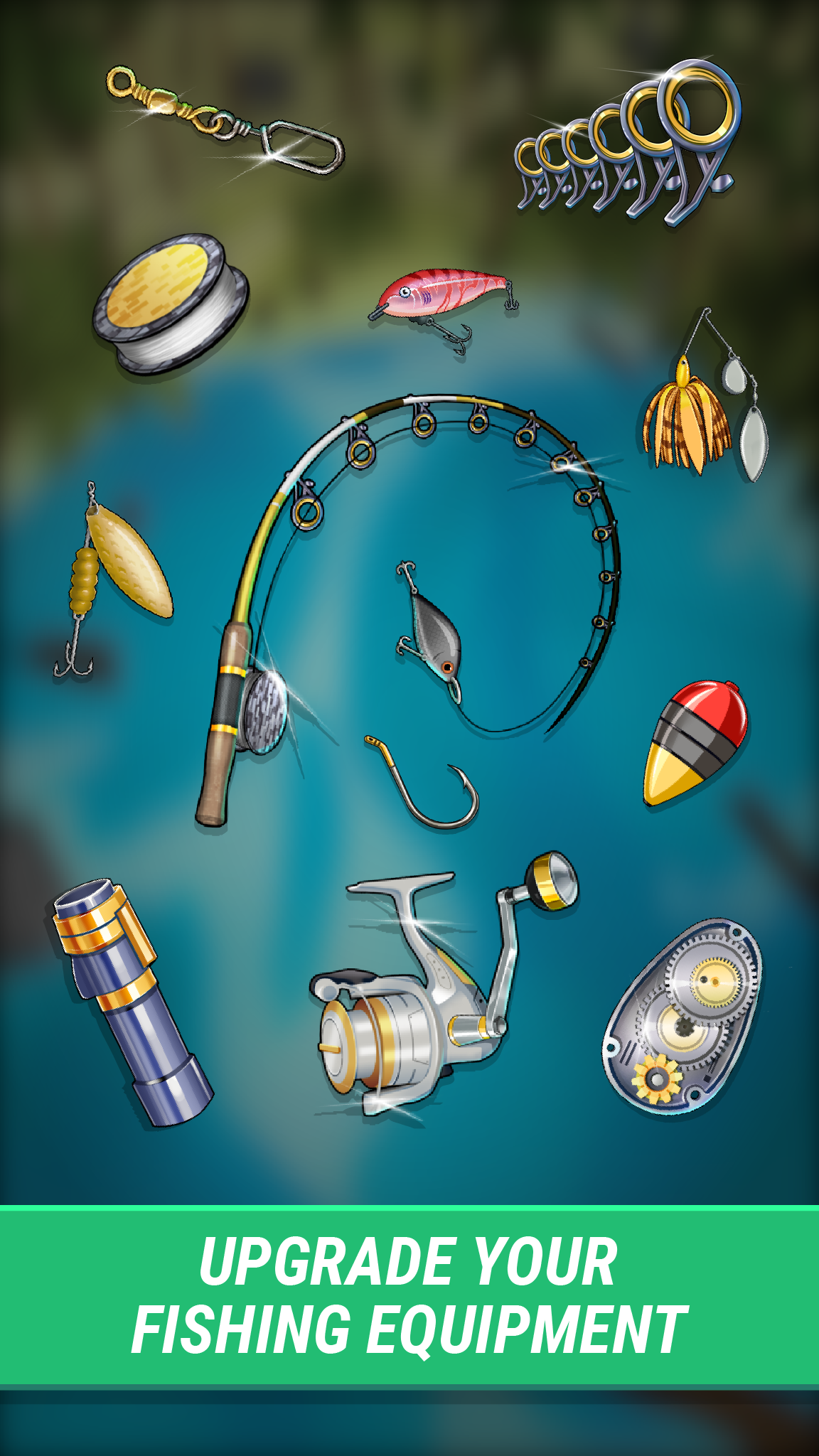 Fishalot - free fishing game截图2