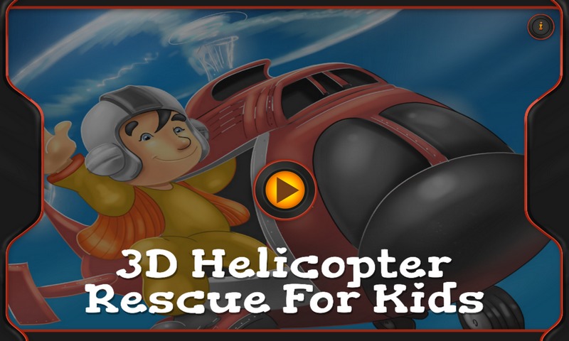 3D Helicopter Rescue For Kids截图1