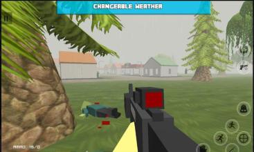 Pixel Strike : Survival Island Simulation截图3