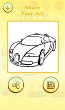 Vehicle Coloring Game截图1