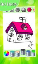 House Coloring Game截图2