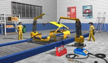 Sports Car Maker Factory: Auto Car Mechanic Games截图4