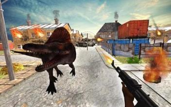 FPS Dinosaur Hunter: Dino Gun Action Games 2018截图2