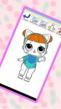 LOL Surprise Doll Coloring Book截图1