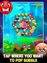 Bubble Shooter - Angry Face Popper Edition截图3