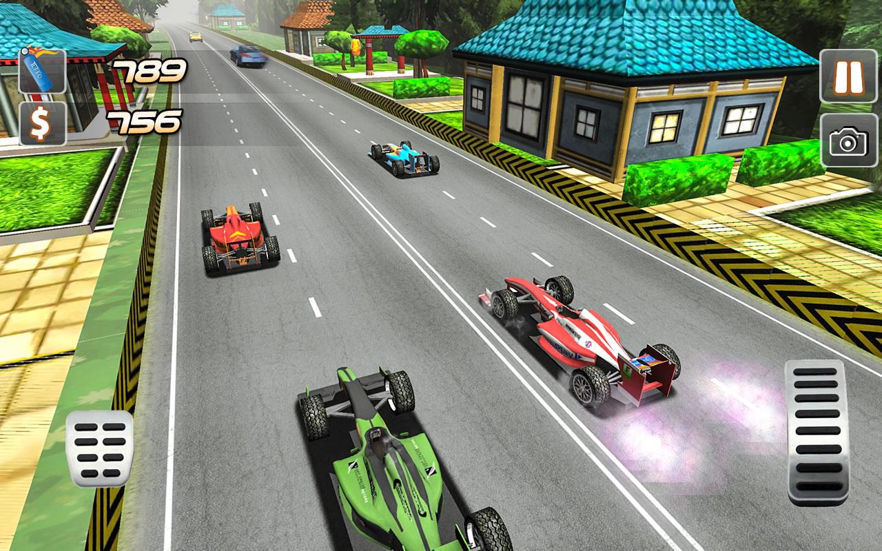 Fast Speed Highway Car Driving: Formula Race Games截图1