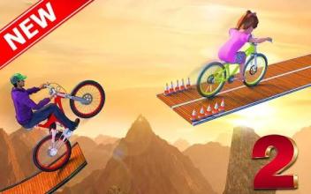 Stunt Bicycle Impossible Tracks Bike Games 2截图2