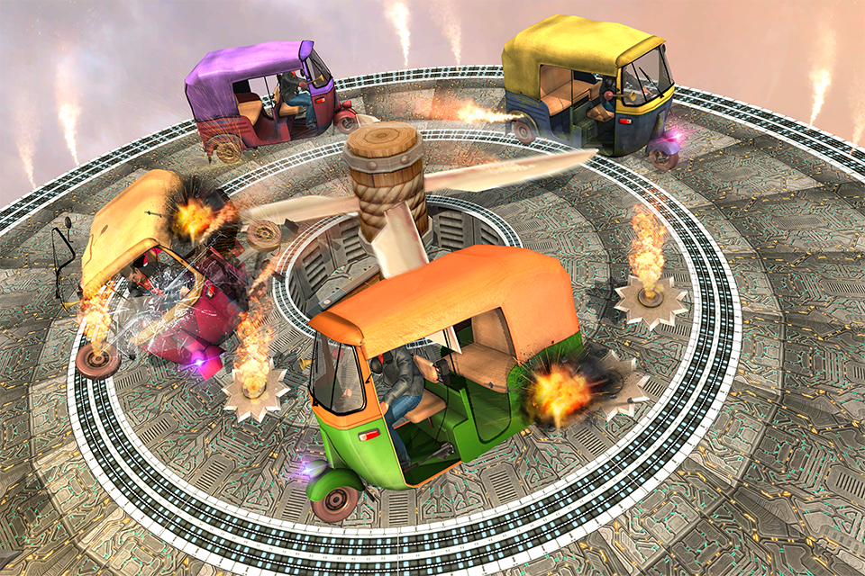 Tuk Tuk Demolition Derby : Rickshaw Driver Clash截图2