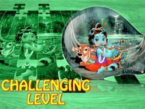 Lord Radha Krishna Games -Gopi Doll Fashion Puzzle截图1