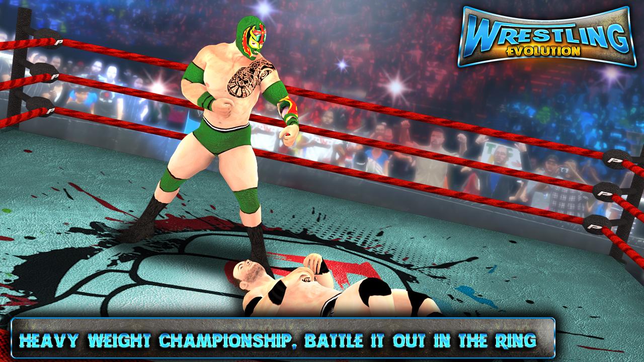 Wrestling Evolution - Free Wrestling Games : 2K18截图3