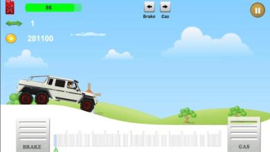 AMG 6x6 Offroad Hill Climb Racing截图1