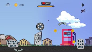 Crazy Tire 2D截图4