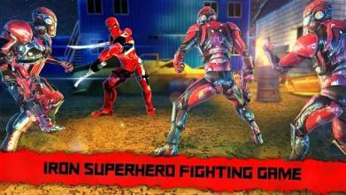 Superhero Iron Ninja Battle: City Rescue Fight Sim截图5