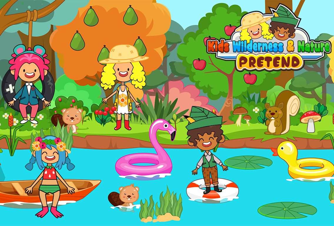 My Pretend Nature - Kids Wilderness Explorers FREE截图2