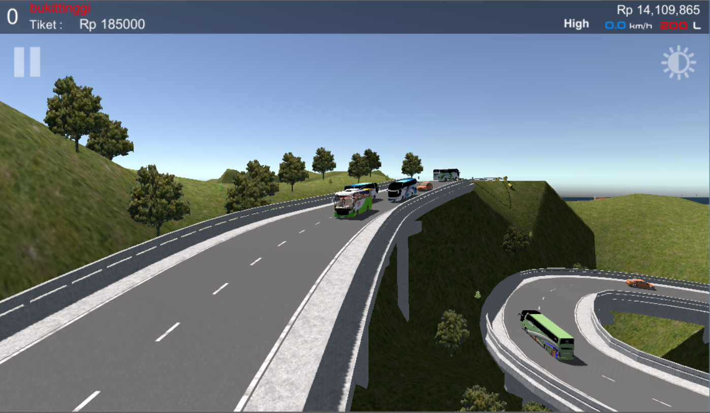 IDBS Simulator Bus Lintas Sumatera截图2