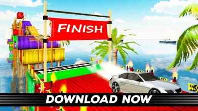 SpeedWay Master MegaRamp Crazy Car Stunts 2k18截图3