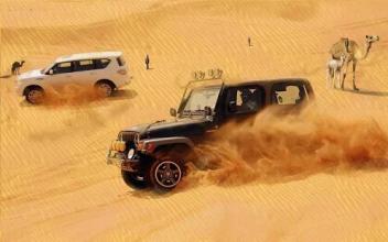 Dubai Desert Jeep Drift 2017截图4