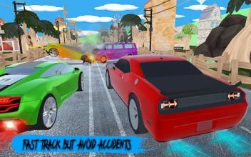 3d Traffic Car Race: Breaking Limits截图1