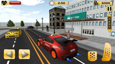 Smart Taxi Driving Simulator截图2