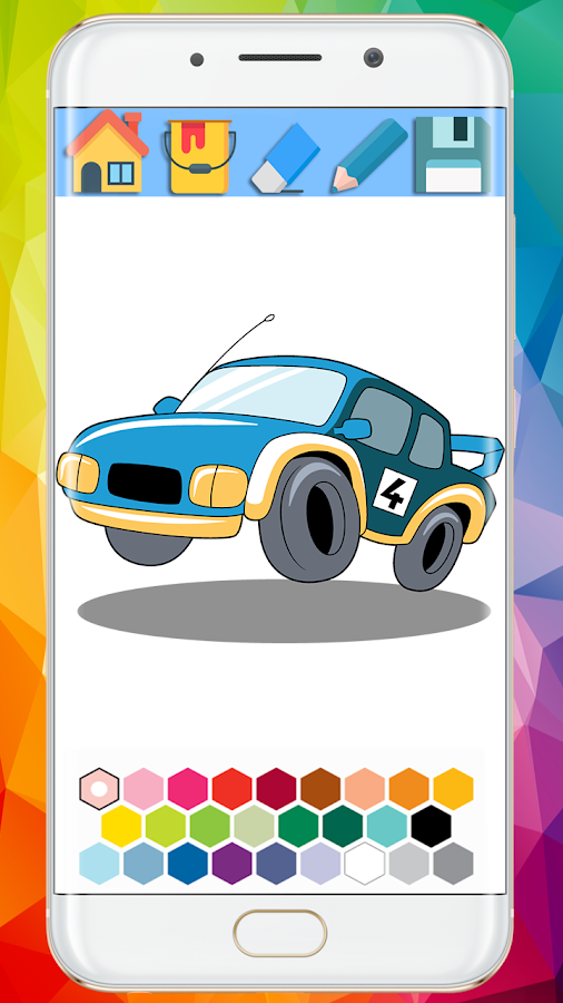 Cars coloring Mandala 2018截图4