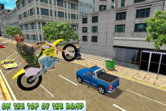 Rooftop Bike Rider Stunts 2k18截图1