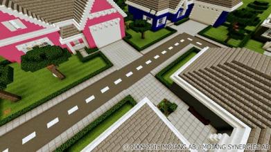 School and Neighborhood MCPE map截图5