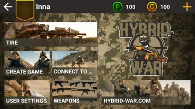 Hybrid War - AR: the Shooter in Augmented Reality.截图1