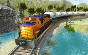 Oil Tanker Train Transporter Drive : Indian Train截图1