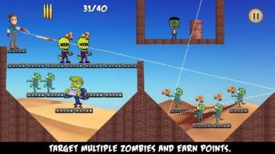 Zombie Shooot Off - shooting games of zombie截图2