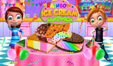 Sweet Ice Cream Sandwich Making Game截图5