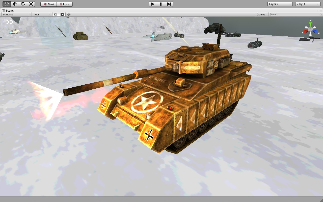 Tank Invasion: Ice Age截图2