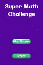 Super Math Challenge截图1