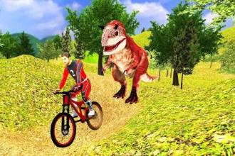 BMX Bicycle Racing Dino World Adventure截图4