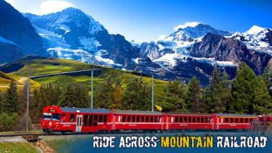 Mountain Train Downhill Ride: Delivery Racing截图3