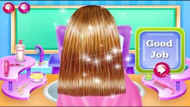 Plaited hairstyles game for little girls截图3