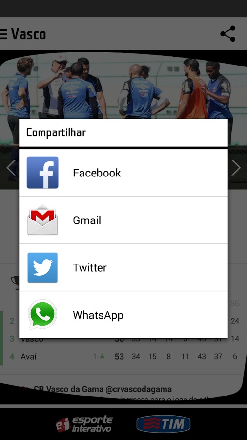 TIM Torcedor Vasco截图5