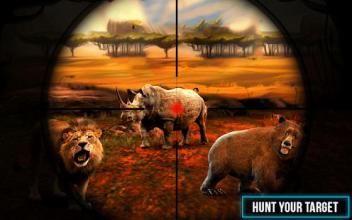 Wild Animal Shooting 2018: Animal Hunting games截图1