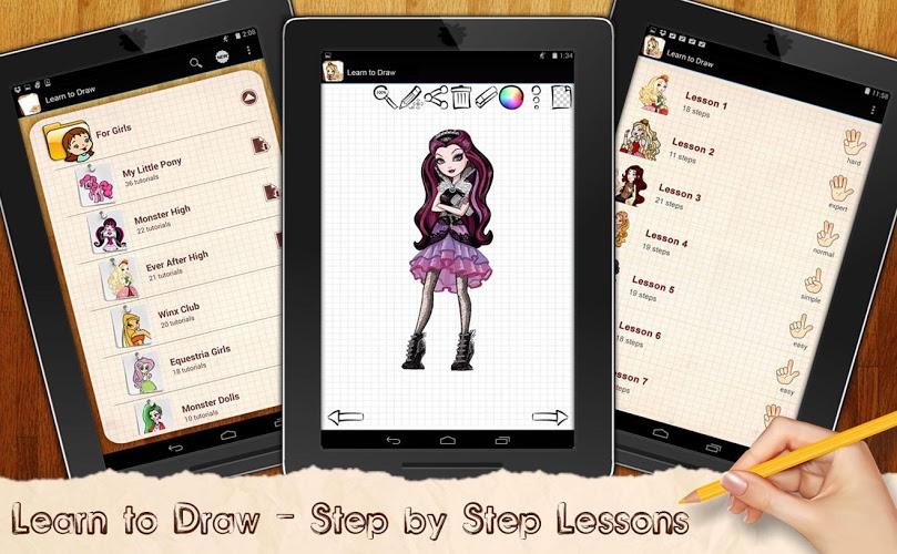 Learn to Draw Ever After High截图1