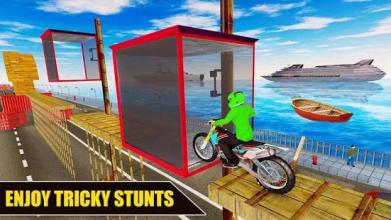 Bike Stunt Tricks - Tricky Bike Master截图1