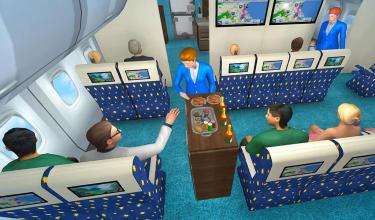 Virtual Air Hostess Flight Attendant Simulator截图2