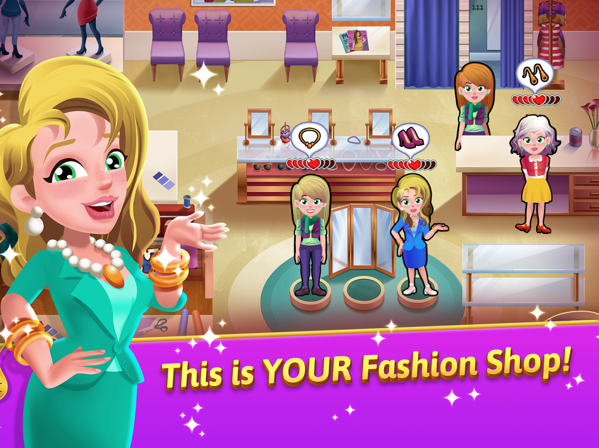 Fashion Salon Dash - Fashion Shop Simulator Game截图5