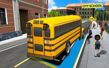 High School Bus Driving 2019截图2