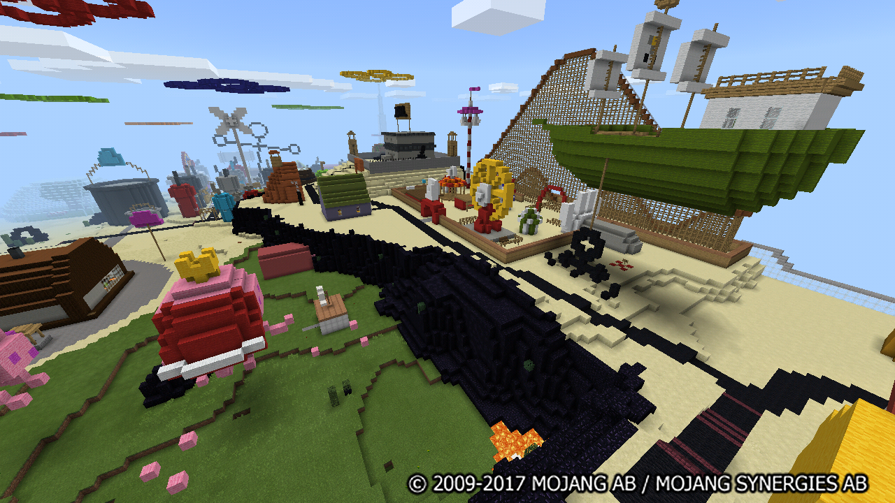 The Bikini Bob City Map for MCPE截图4