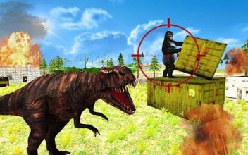 FPS Dinosaur Hunter: Dino Gun Action Games 2018截图5