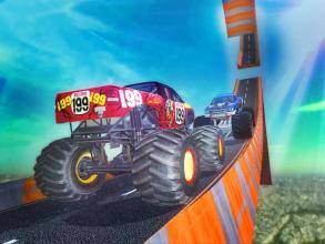 Real Monster Truck Stunts-Impossible Tracks Game截图1