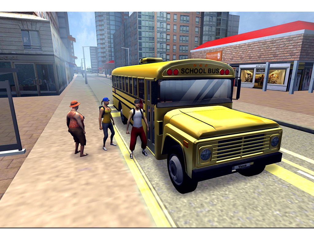 Schoolbus Simulator 2016截图1